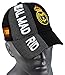 High End Hats World Soccer/Football Team Hat Collection Embroidered Adjustable Baseball Cap, Real Madrid with RMC Logo, Black