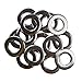 HIFROM 100pcs M8 Flat Washers 304 Stainless Steel Metric Flat Washers Set Replacement for Bolt Screw (M8X16X1.6mm)