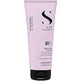 ALFAPARF MILANO Semi di Lino Style & Care Blow Dry Cream - Light Hold - Styling Cream for All Hair Types - Thermal Protection (6.76 fl oz / 200 ml)