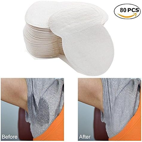 40 Pairs Underarm Sweat Pads- Underarm Shields Dress Shields Sweat Guard Underarm Armpit Sweat Perspiration Pads