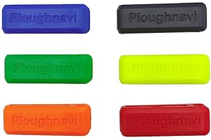 Ploughnavi Dog Collar Antenna Clips for Garmin T20, TT25, T5, TT10, TT15, DC50, Multi-Color 6-Pack