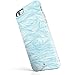 AknaCase Case Compatible with iPhone 6/6s, Get-It-Now Collection High Impact Flexible Silicon Cover [Blue Wave](215-U.S)