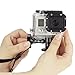 CamKix compatible GoPro Accessory Bundle including Bobber, Removable Floaty, Anti-Fog Inserts, Thumbscrew, Wrist Strap for GoPro Hero 4 / Hero+ LCD / 3+ / 3/2 / 1 (Orange)