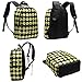 Hynes Eagle Printed Emoji Backpack Black