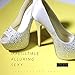 DailyShoes Women's Sexy Treading Satin Fabric Peep Toe Stiletto Platform Ivory Pump
