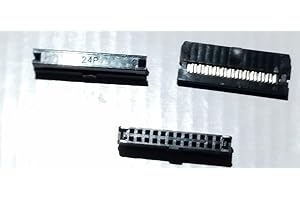 Connectors Pro Pc Accessories 2X12 24 Pins 2mm 0.079" Pitch Dual Row IDC Socket, 24P 2.0mm FC Connectors 10-Pack