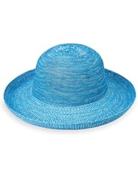 Wallaroo Hat Company Womenâ€™s Victoria Sun Hat â€“ Mixed Aqua â€“ Ultra-Lightweight, Packable, Modern Style, Designed in Australia.