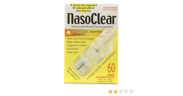 nasoclear for running nose
