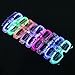 12 Pack LED Light Up Glasses - Happy New Year Assorted Flashing Lights - Fun New Year Party Decorations, Party Favors