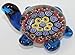 Murano Design Glass Art Multicolor Turtle Paperweight 4
