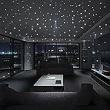 Clearance! Wall Stickers,Canserin Glow In The Dark Star Wall Stickers 104Pcs/407Pcs Round Dot Luminous Kids Room Decor Home Decor (407pcs Round Dot)
