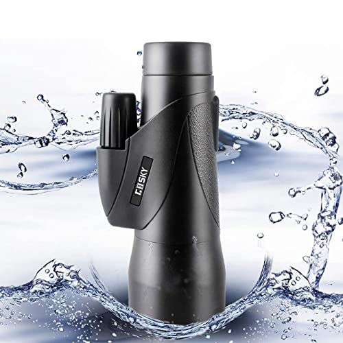 Gosky Monocular Telescope, 12x50 ED Glass Monocular for Adult, Ultra HD