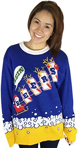 Rein-Beers Ugly Christmas Sweater- FunQi (Large)