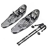 ALPS Lightweight Men Snowshoes kit +Trekking Poles,Carrying Tote 21
