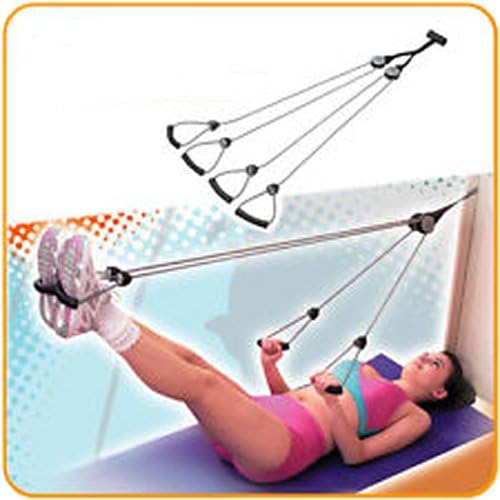 Rope pulley exercise equipment Clearance