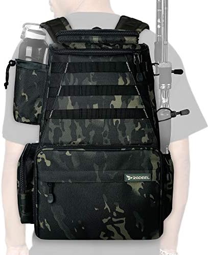 fishing bag with rod holder