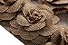 Burlap Roses Flowers Handmade Crafts,RiscaWin Rustic Wedding Decorations(9 Pcs)