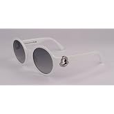 Sunglasses Moncler ML 0243 Atriom 21C Matte White/Silver Lenses