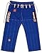 ROLL HARD Brazilian Jiu Jitsu Ripstop Gi Pants Blue