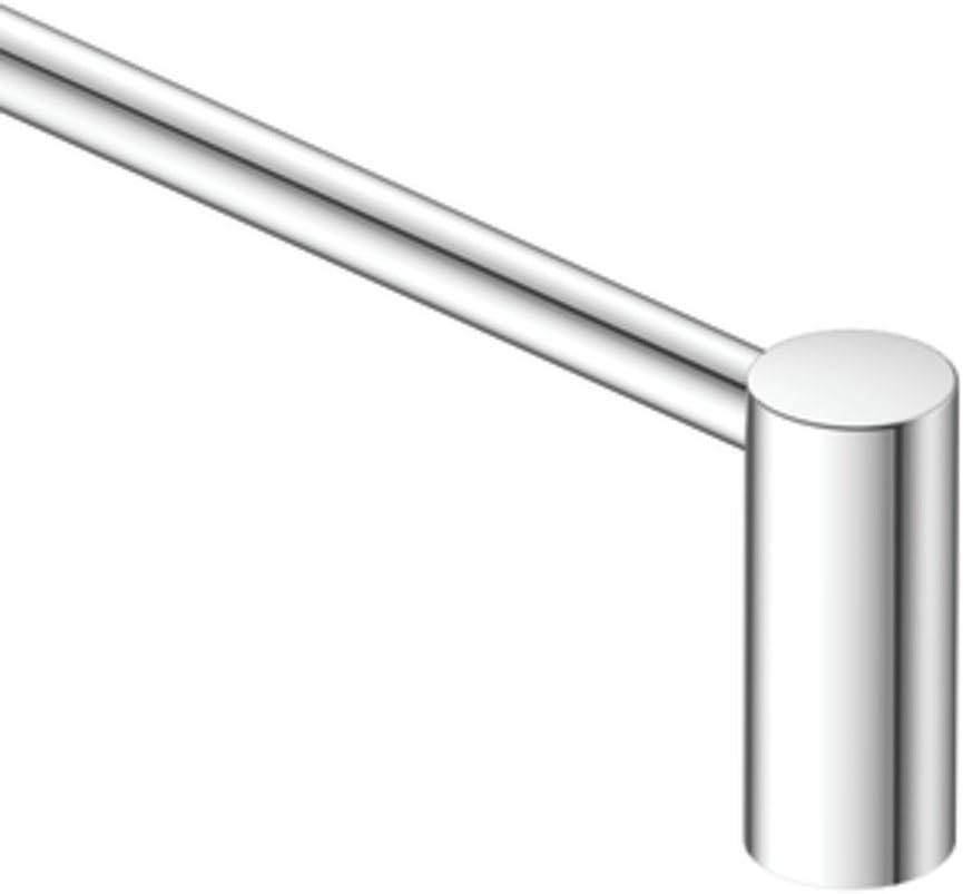 Moen YB0424BN Align 24-Inch Modern Single Towel Bar, Brushed Nickel - - 