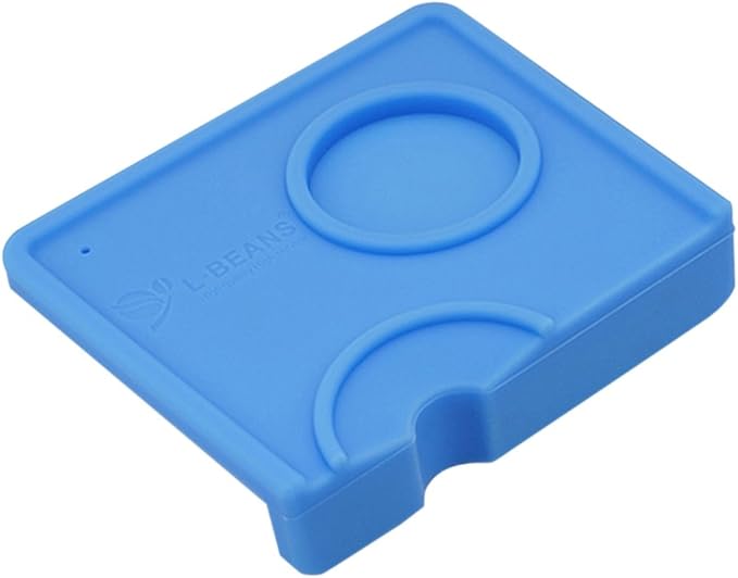 Baoblaze Tapete de canto antiderrapante para calcadeira de café, ferramentas para fazer café - azul por Baoblaze