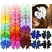 Set of 40 Colors Baby Girl Hair Bows For Toddlers Teens Kids Babies Children Boutique Grosgrain Hair Bow Clips