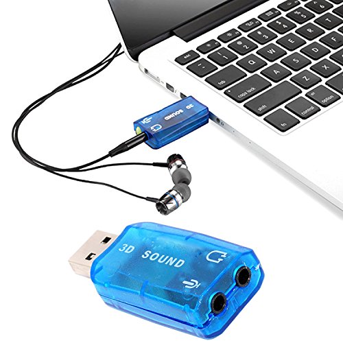 5-Pack-USB-20-to-3D-Audio-Sound-Card-Adapter-Virtual-51-Channel-Blue