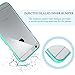 iPhone 6S plus Case,iPhone 6 plus Case, by Ailun,Injected&Sealed Bumper,Ultra Clear,Shock-Absorption,Anti-Scratch&Fingerprint Back Cover,Siania Retail Package[Mint Green]