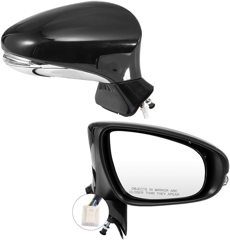 SCITOO Side View Mirror A Pair of Mirrors Door Mirror fit