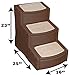 Pet Gear Easy Step III Pet Stairs, 3-Step for Cats/Dogs, Removable Washable Carpet Treads, for Pets Up to 150lbsthumb 2