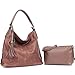 Women Handbags UTAKE Shoulder Bags Hobo Handbags for Women PU Leather Large Capacity 2pcs sets