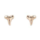 Humble Chic Shark Tooth-Shaped Stud Earrings