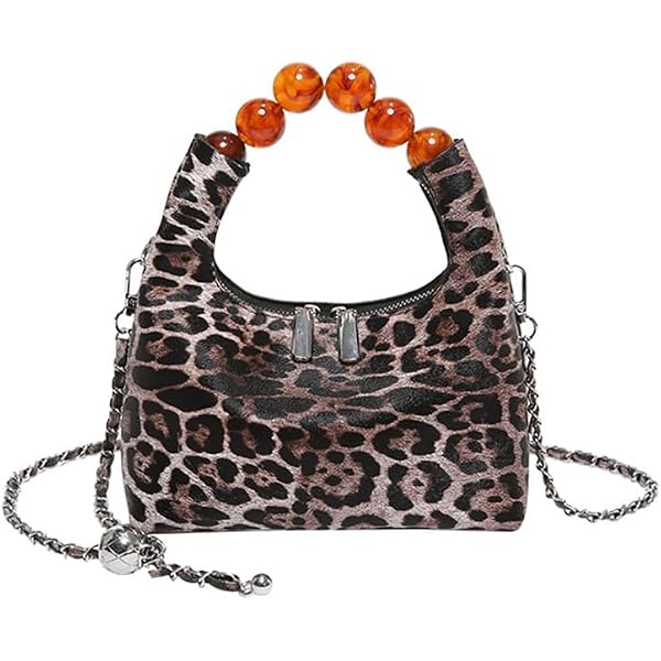 African American Pattern Crossbody Bag - Small Messenger Bag With Adjustable Strap, Cheetah Print