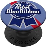 Pabst Crest and Ribbon Licensed Logo PopSockets Adhesive PopGrip