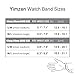 Yimzen Soft Silicone Sport iWatch Band Strap for Apple Watch Series 3 2 1 Sport & Edition 38mm S/M 8Pack