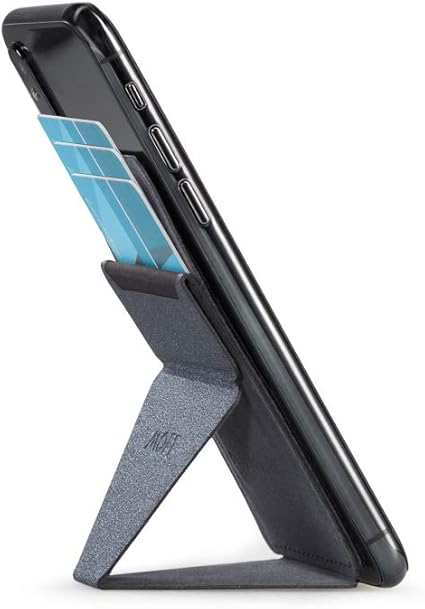 Amazon Moft X スマホスタンド 折りたたみ 卓上 軽量 極薄 スマホホルダー スキミング防止カードケース Iphone Xperia Galaxy Huawei Aquos スペースグレイ スタンド 通販