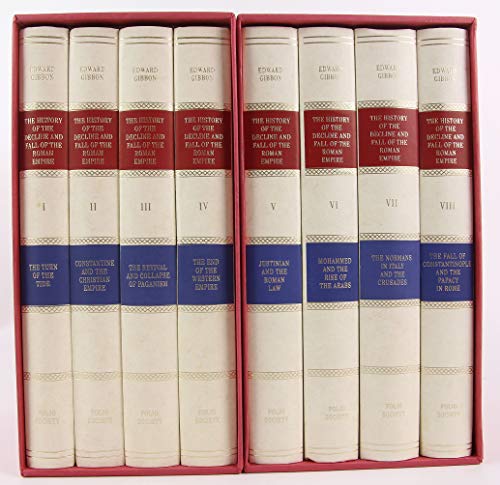 The History of the Decline and Fall of the Roman Empire (8 Volumes Set) by Edward Gibbon