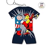 Cool Keychain Family War Keyring World Cup Polo