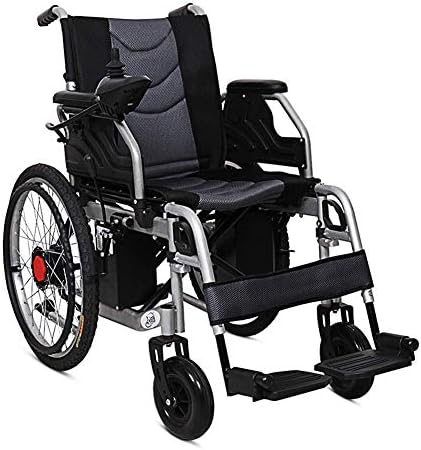 Jylybmq Portable Folding Heavy Duty Electric Mobility Wheelchair,Lightweight Power Chair,360° Joystick Motorized Wheelchairs,Scooter