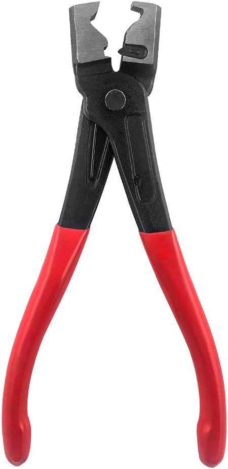QWORK Hose Clamp Pliers Car CV Boot Clamp Pliers Clic Clic-R Type