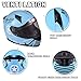 OSNICH Japanese Anime Full Face Motorcycle ATV Street Bike Helmet MS-850 Warrior (Adult and Youth Sizes, DOT Certified)