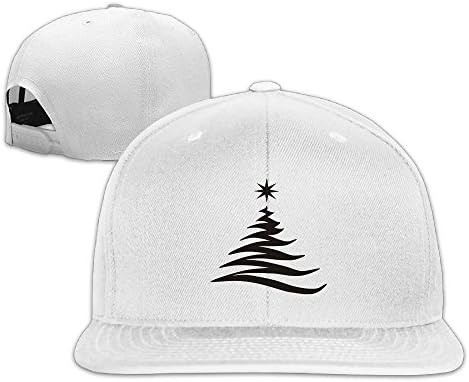 Printed Hipster Unisex Baseball Cap Hat Snapback Cap Merry Christmas Tree Star Hip Hop Hat