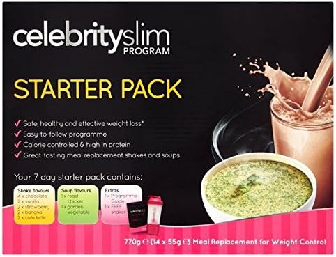 Celebrity Slim Starter Pack - 14 x 55g (1.7lbs)