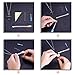 Cremation Jewelry Hawser Cross Pendant Memorial Urn Necklace for Ashes for Men,Black Silver