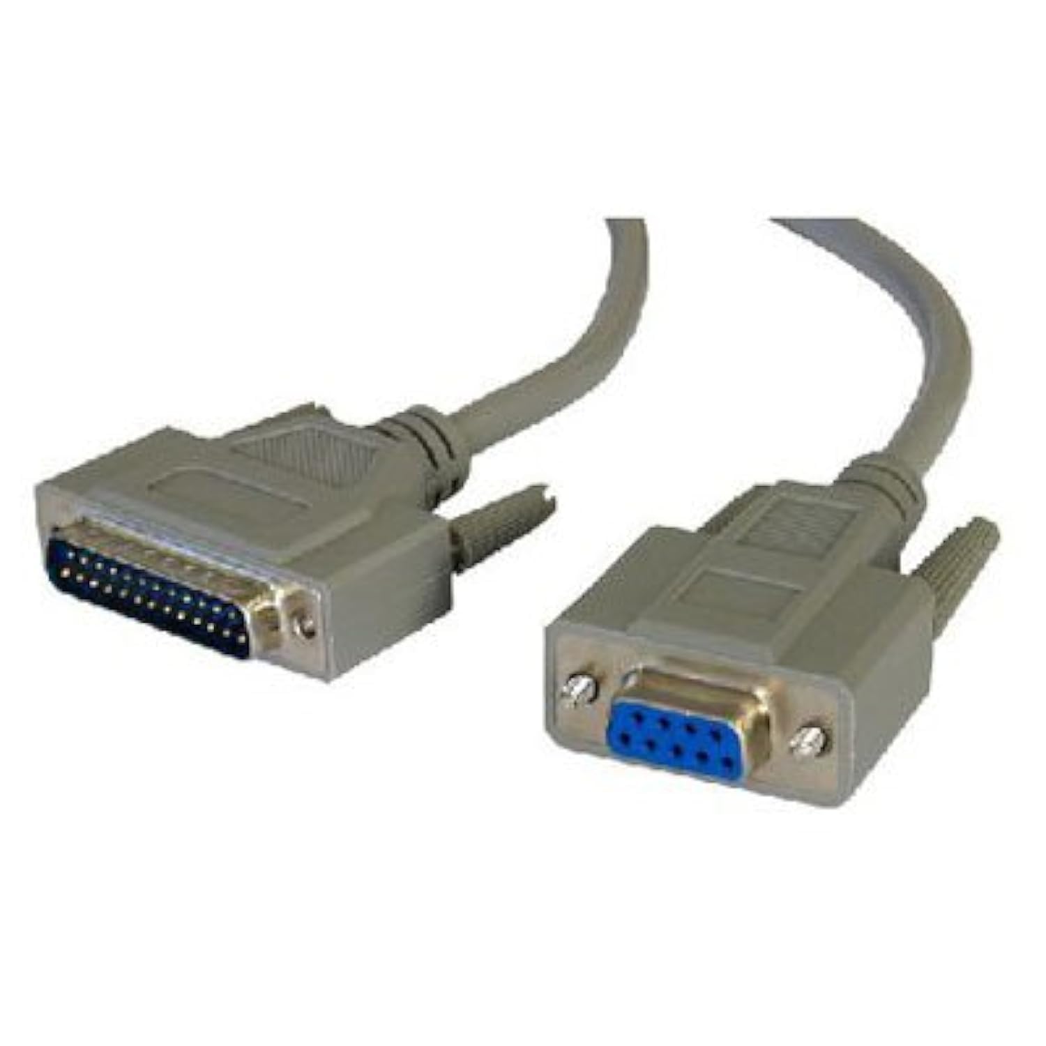 Cable-Core Serial Cable 9 Pin Female to 25 Pin Male Printer Cable 3 Metres