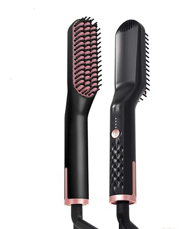 3 in 1 power straightener brush
