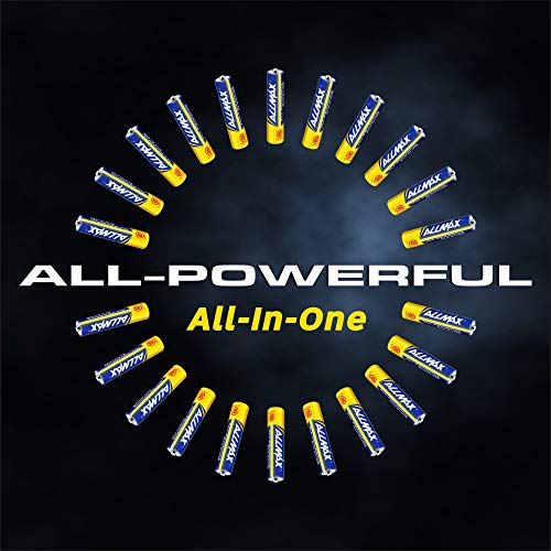 ALLMAX All-Powerful Alkaline Batteries- AAA (60-Pack), Ultra Long Lasting, Leak-Proof, 1.5V Cell