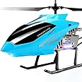 YUEQISM Large Fall Resistant Rc Helicopter 3.5 Channels Remote Control Helicopter Toys Gift with LED Light Night
