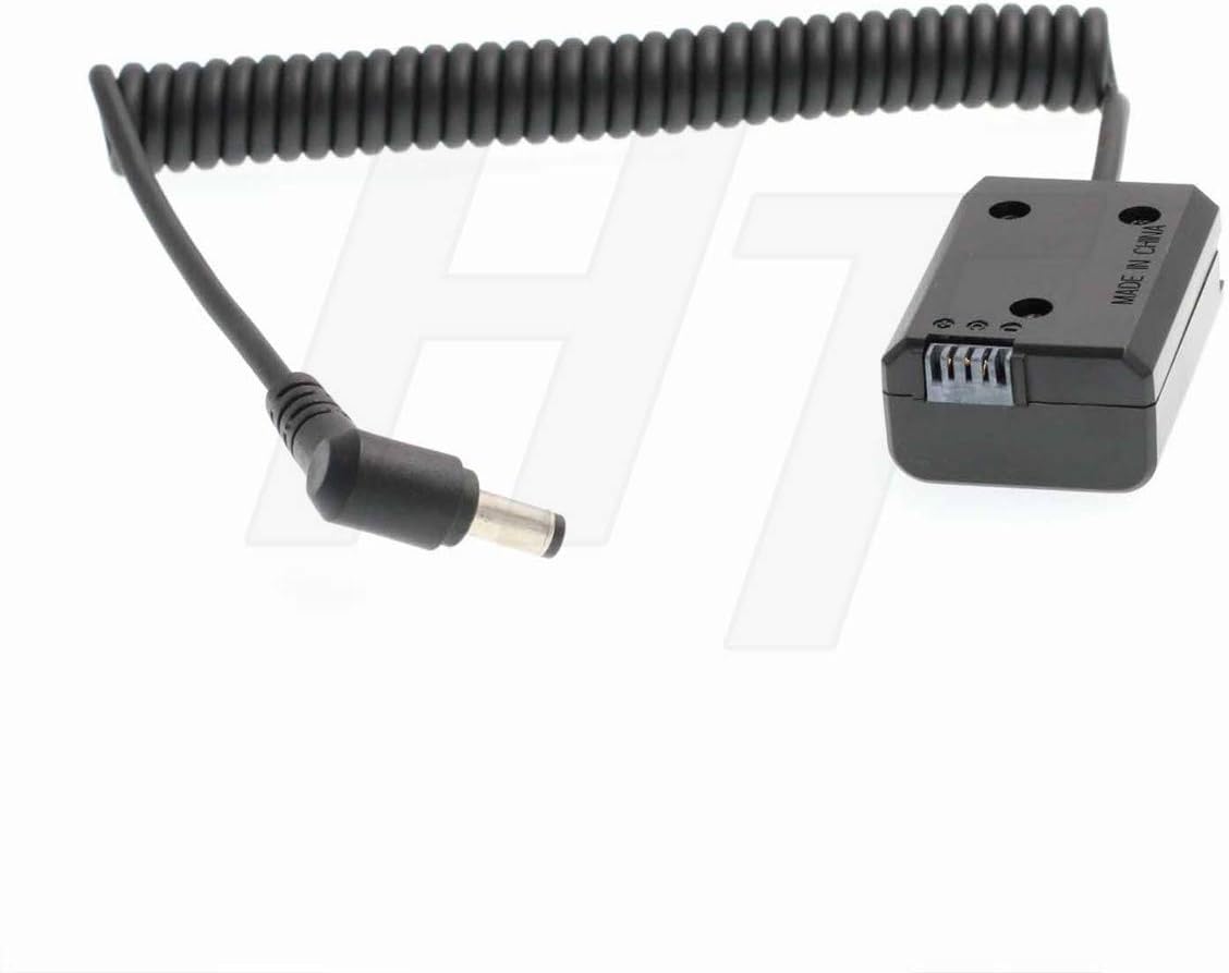HangTon NP-F970 770 Battery Mount Plate DC Barrel Coiled NP-FW50 Adapter Cable for Sony Alpha NEX Series A7 A6300 A6500 Cameras - Image 4