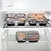 [10 Pack]Meal Prep Containers 3 Compartment-Food Prep Containe with Lids/Bento Lunch Boxes Containers+10 Sporks,Microwave,Dishwasher Safe,BPA Free,Portion Control 21 Day Fix